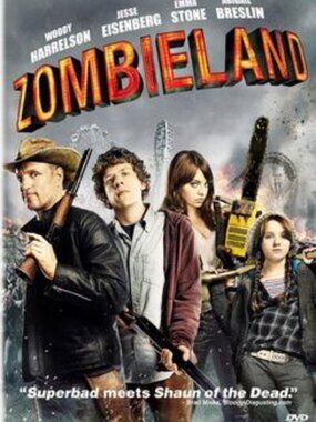 Zombieland DVD 2009 Woody Harrelson Emma Stone Sony Pictures Comedy Horror R